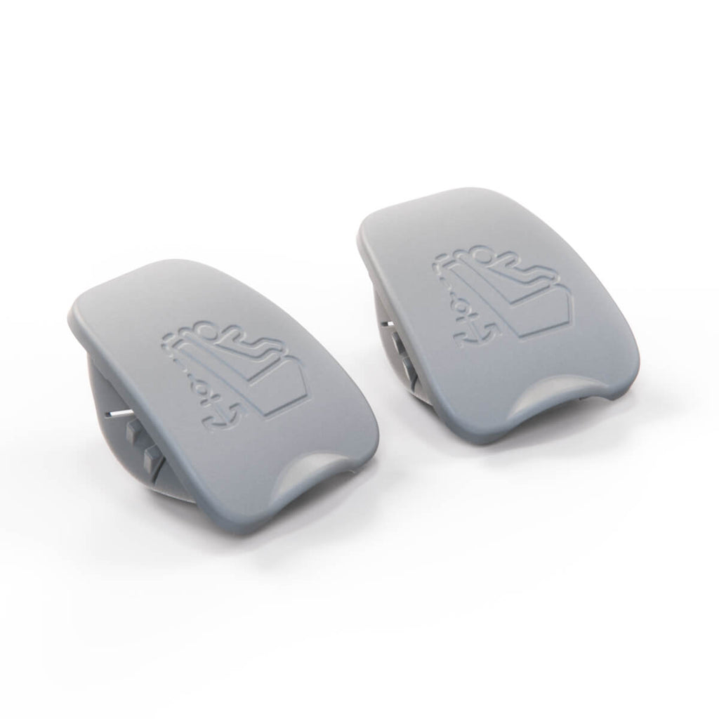 Jaguar X351 X250 XJ Xf Rear Seat Child Restraint Safety Hook Trim Cover Set of 2 All — view 6