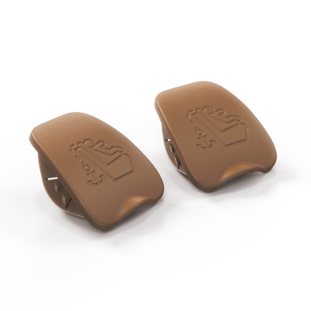 Jaguar X351 X250 XJ Xf Rear Seat Child Restraint Safety Hook Trim Cover Set of 2 All — view 7