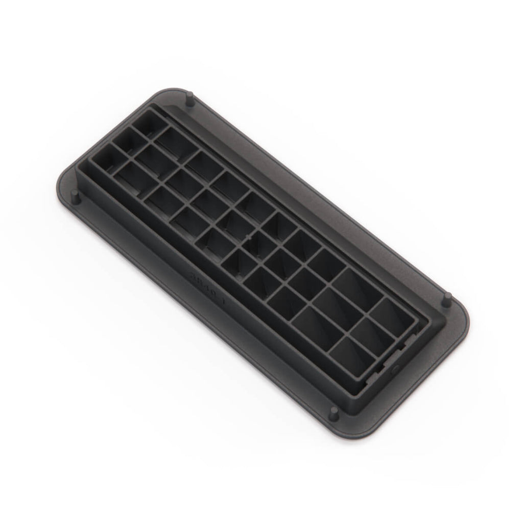 Jaguar XJ Series 1 / 2 Dashboard Demister Grille Black (227118 / 227117) — view 3