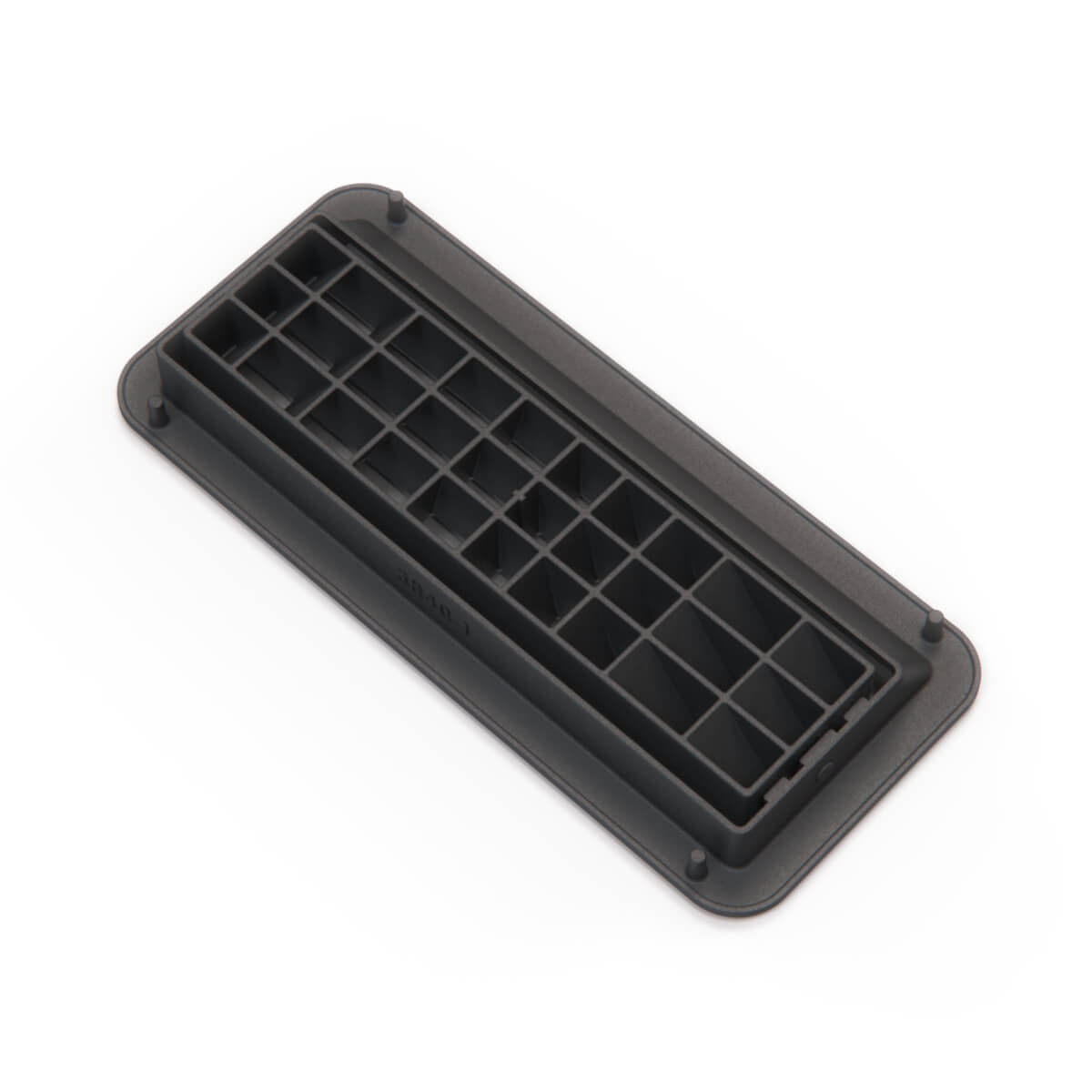 Jaguar XJ Series 1 / 2 Dashboard Demister Grille Black (227118 / 227117) — view 3