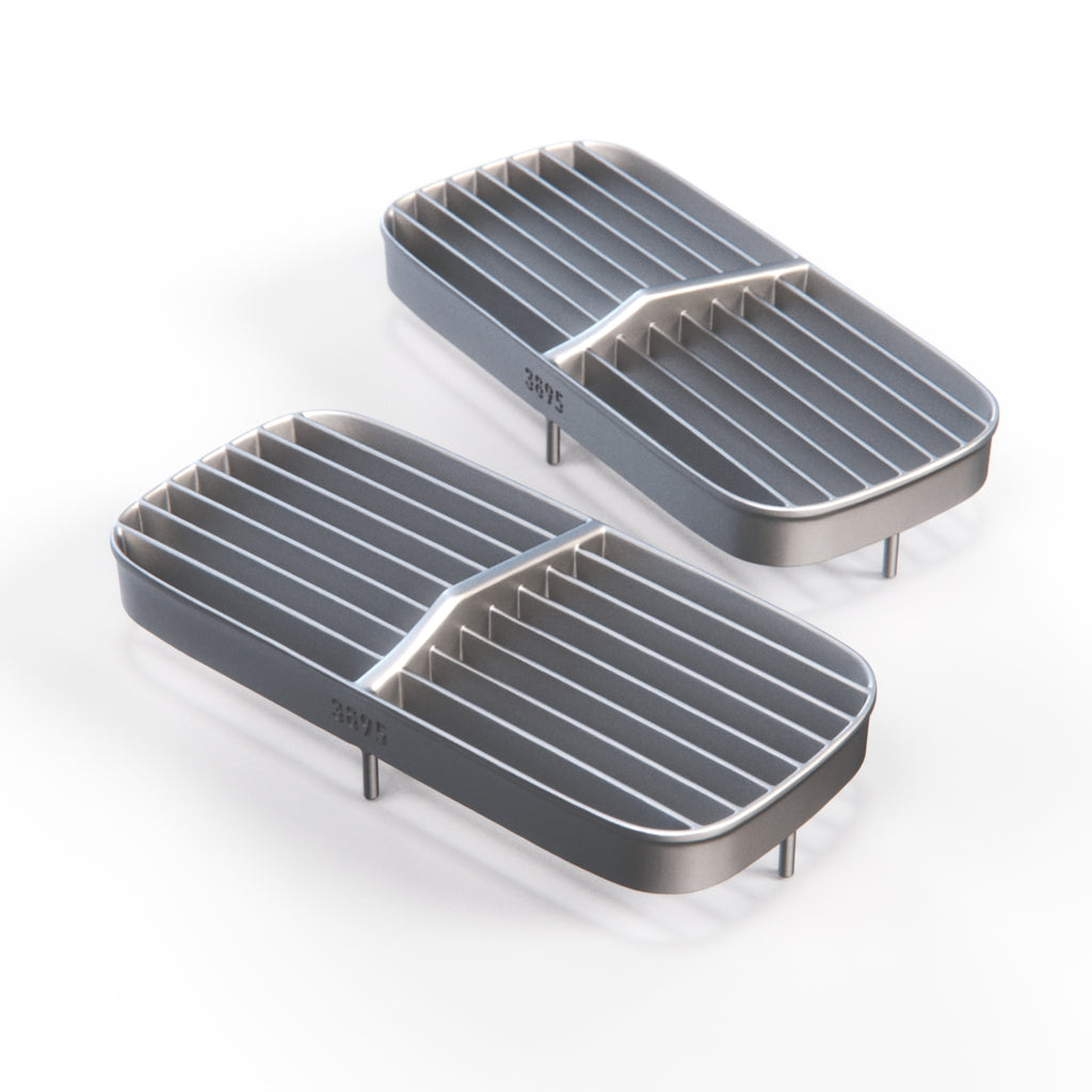 Jaguar XJ Series 1 Front Chrome Grille Set of 2 (BD30582) — view 2