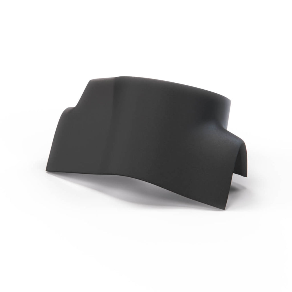 Jaguar XJ Series 1 Steering Column Cover Trim LHD or RHD Black (226985 / 244627 / C29179) — view 2