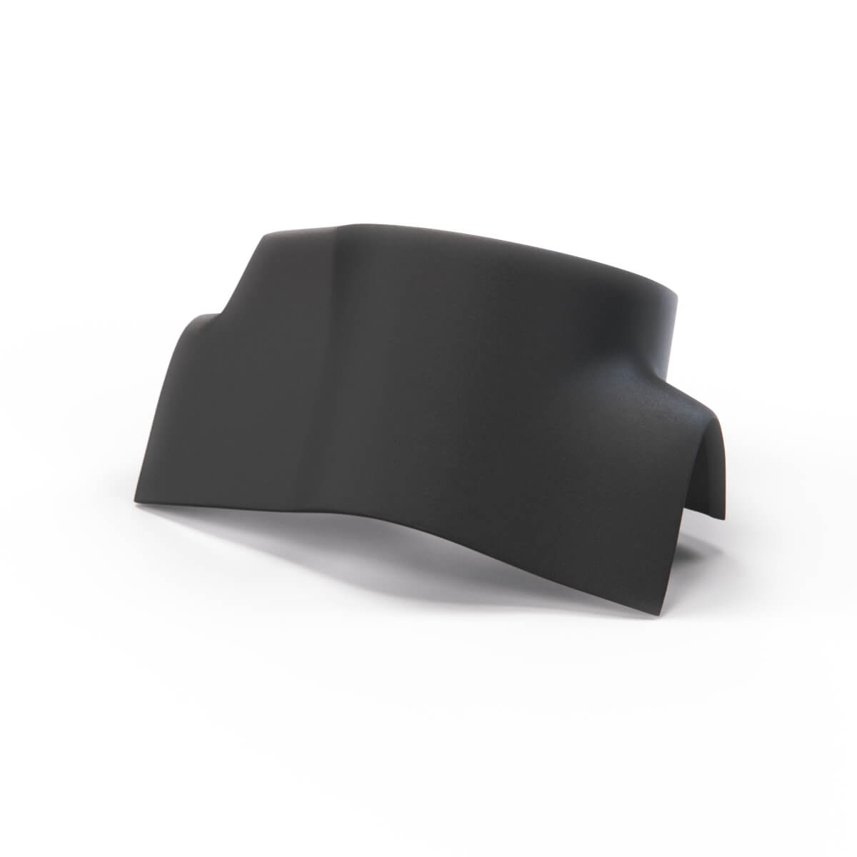 Jaguar XJ Series 1 Steering Column Cover Trim LHD or RHD Black (226985 / 244627 / C29179) — view 2