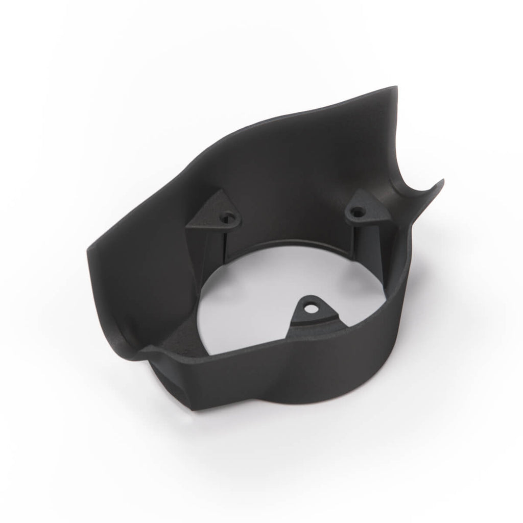 Jaguar XJ Series 1 Steering Column Cover Trim LHD or RHD Black (226985 / 244627 / C29179) — view 3
