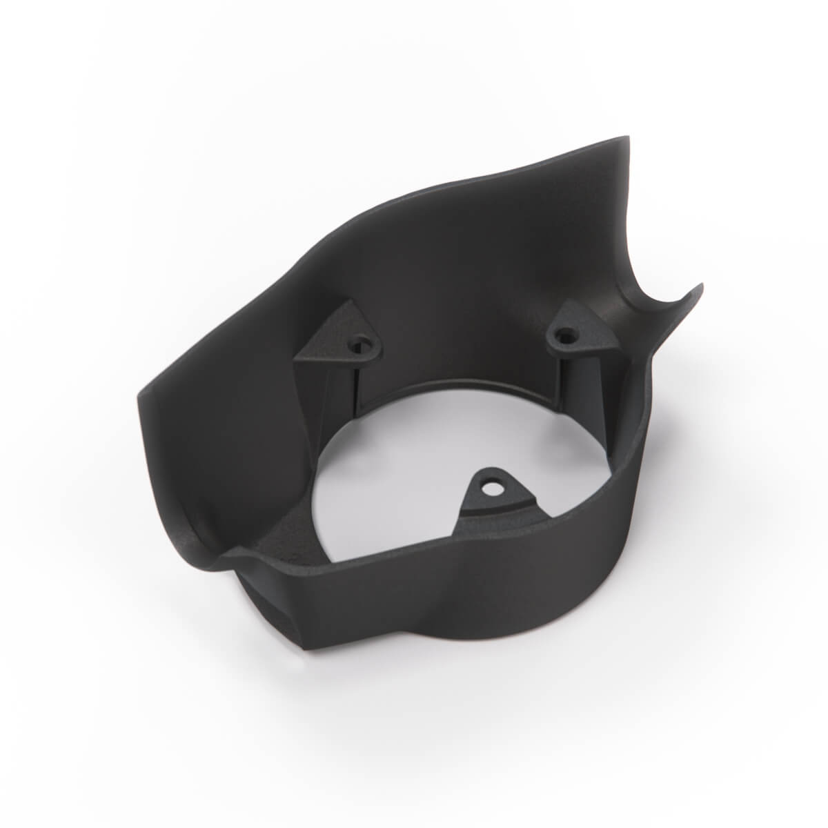 Jaguar XJ Series 1 Steering Column Cover Trim LHD or RHD Black (226985 / 244627 / C29179) — view 3