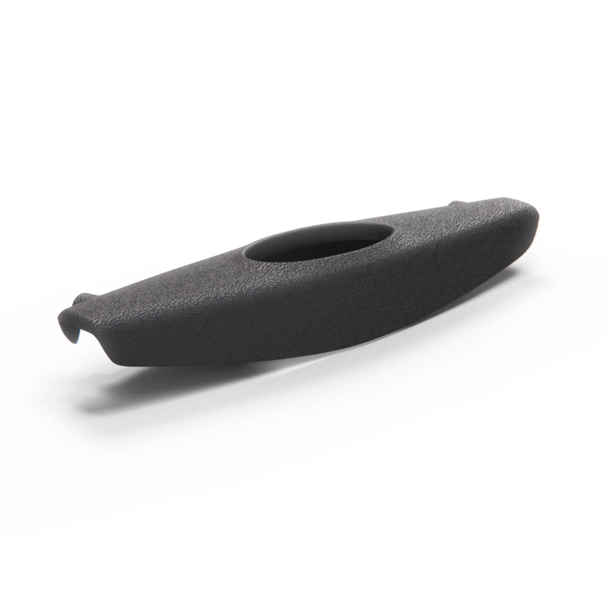 Jaguar XJ Series 1 Steering Wheel Centre Trim Black (389239) — view 2