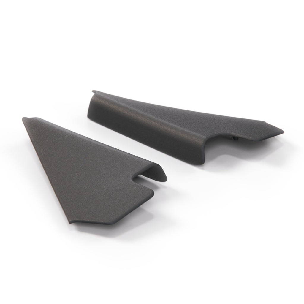 Jaguar XJ X300 X308 Rear Door Interior Trim Cover Set Left and Right Black (GNA2343AB & GNA2342AB) — view 2
