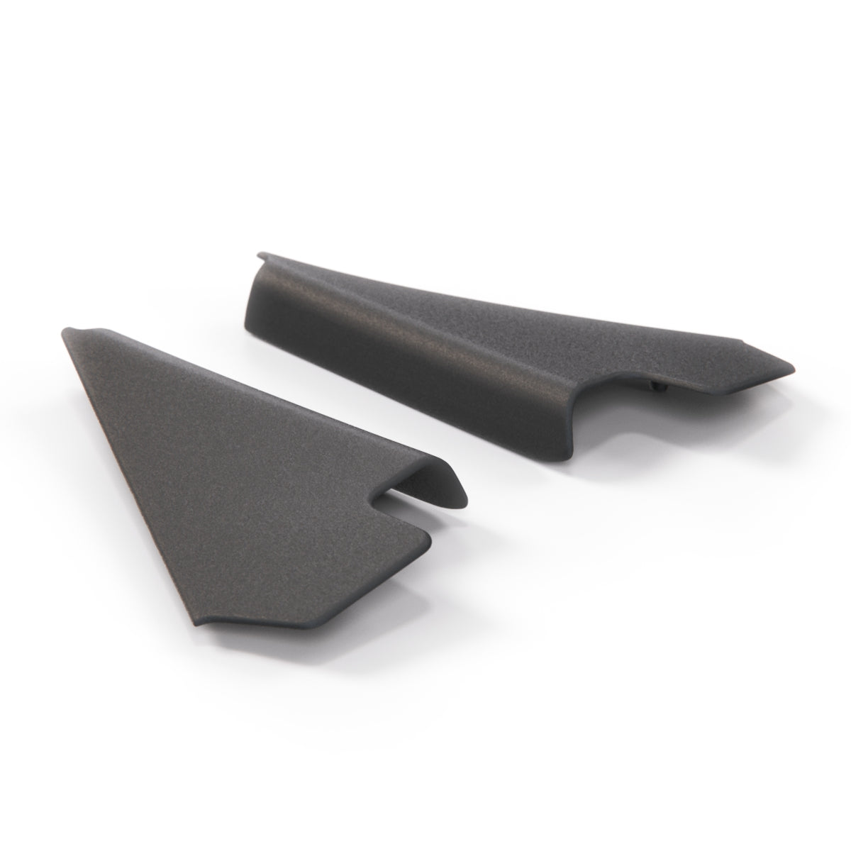 Jaguar XJ X300 X308 Rear Door Interior Trim Cover Set Left and Right Black (GNA2343AB & GNA2342AB) — view 2