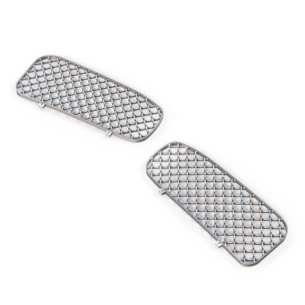 Jaguar X300 X306 XJ XJR Front Bumper Honeycomb Mesh Grills Chrome HNC5504BB Left or Right — view 3