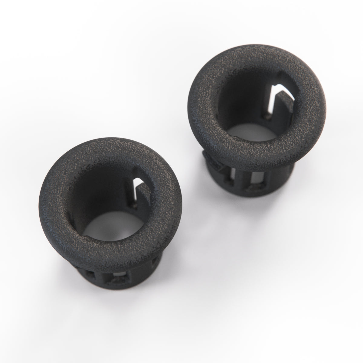Jaguar XJ XJ6 XJ12 XJR Lock Button Surround Set of 2 Black (BEC25189)
