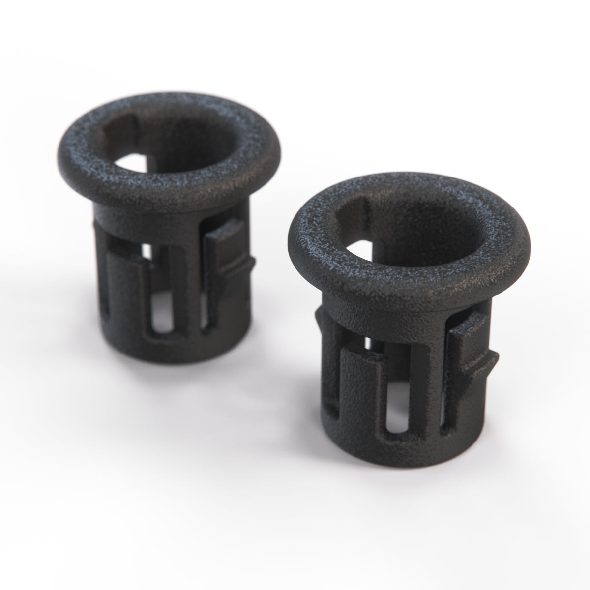 Jaguar XJ XJ6 XJ12 XJR Lock Button Surround Set of 2 Black (BEC25189) — view 2