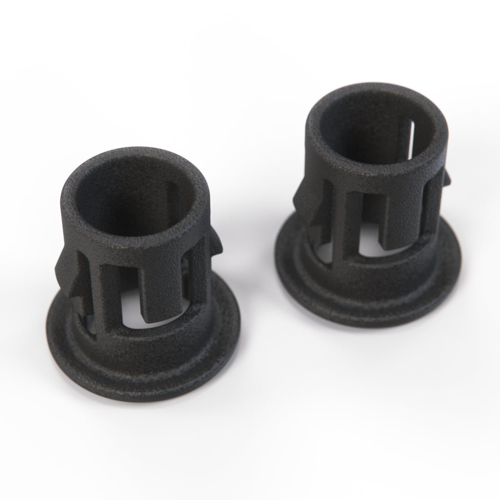 Jaguar XJ XJ6 XJ12 XJR Lock Button Surround Set of 2 Black (BEC25189) — view 3