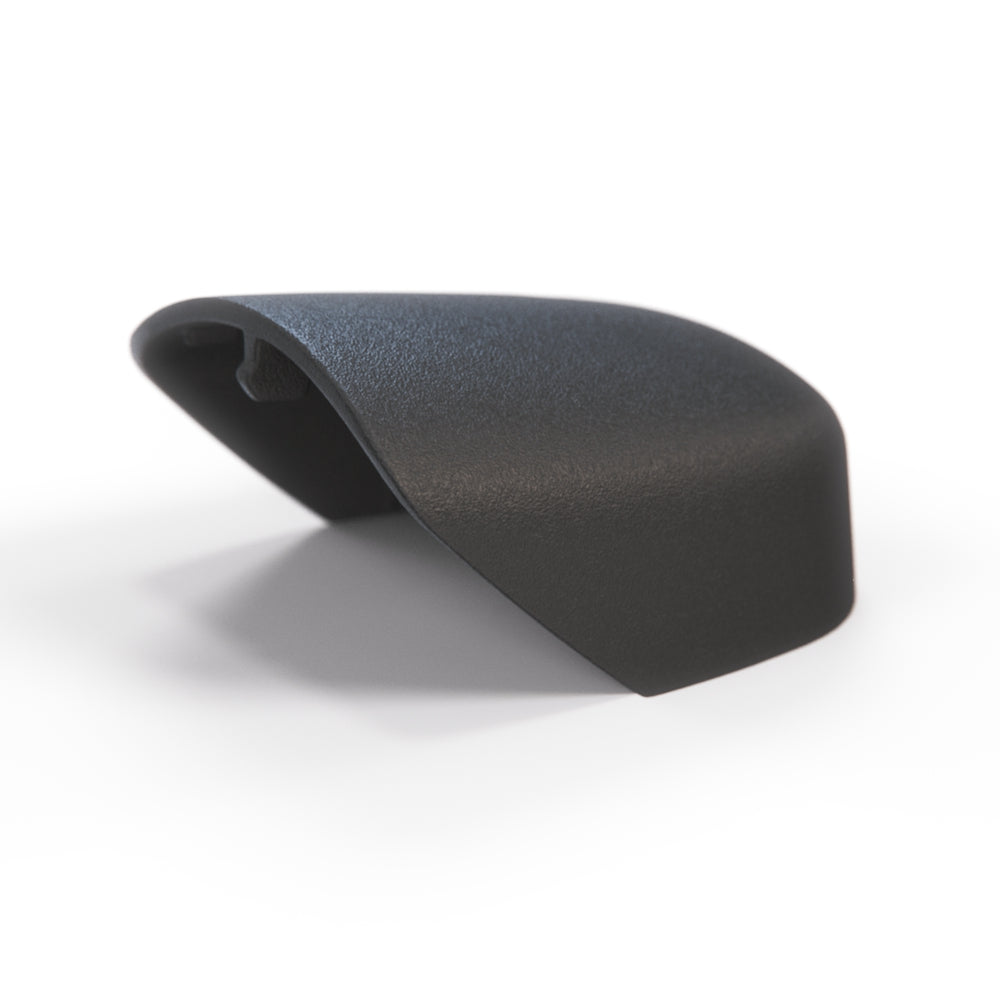 Jaguar XJ XJ8 Rear View Mirror Cover Cap Black (HJE3131AA) — view 2