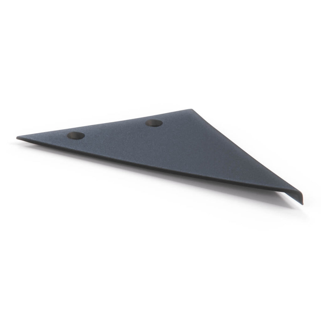 Jaguar XJ6 XJ12 Front Window Triangle Cheater Plate Left or Right Black BDC4137 / BDC4136 — view 3