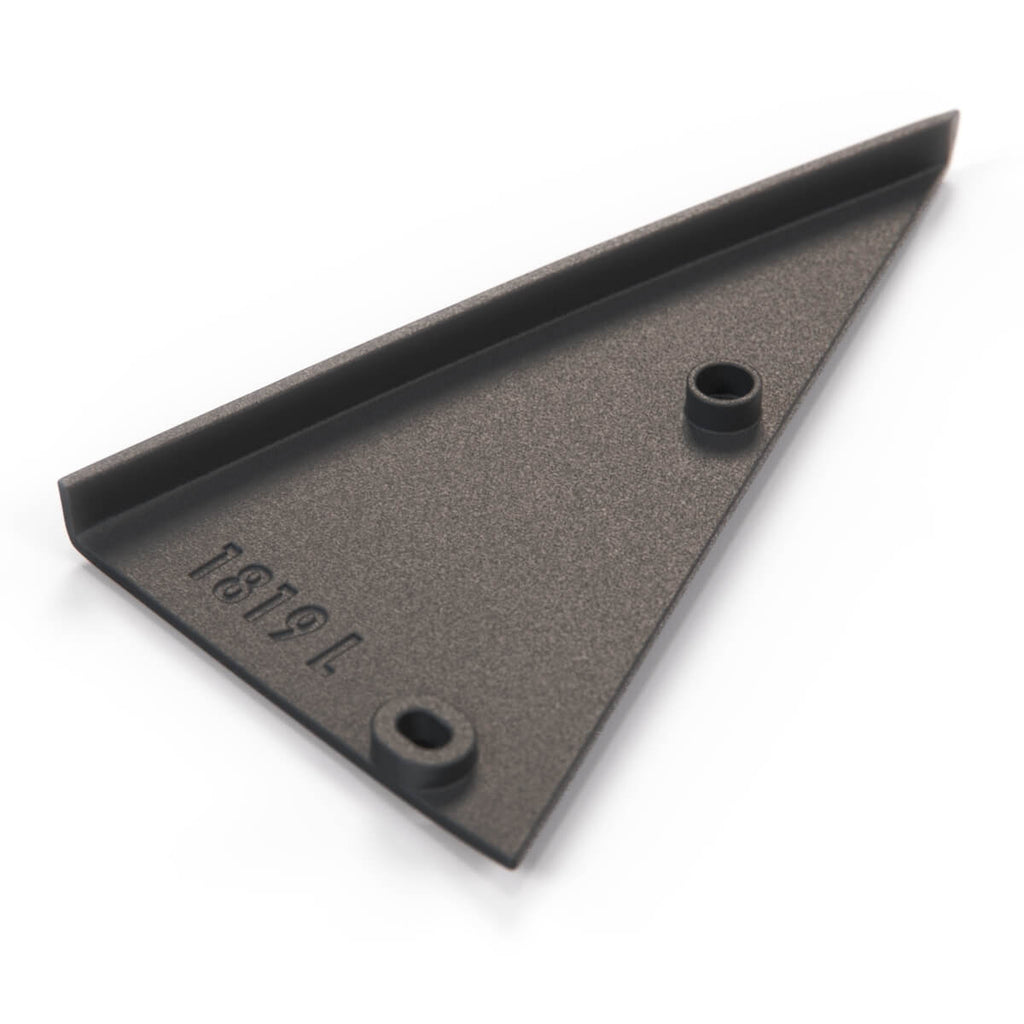 Jaguar XJ6 XJ12 Rear Window Triangle Trim Cover Left or Right Black BDC4098 / BDC4099 — view 3