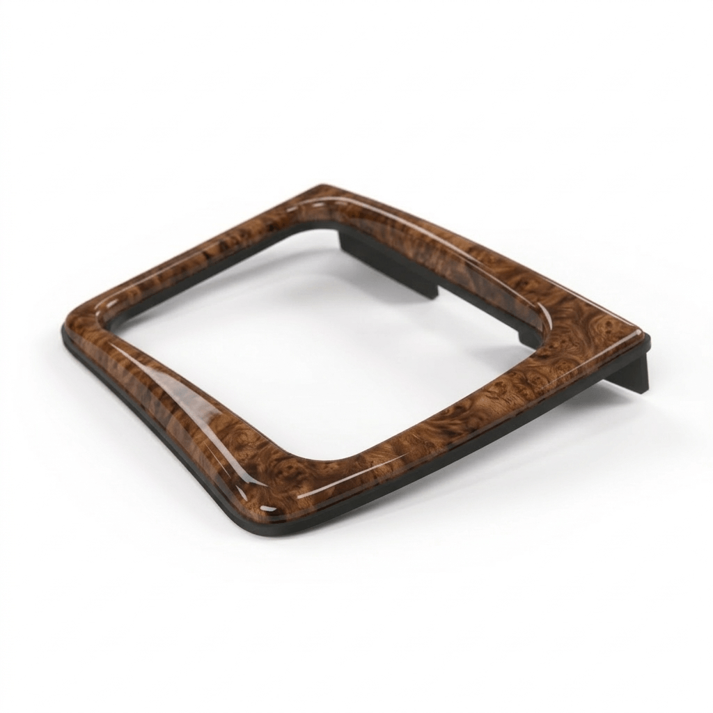 Jaguar X300 XJ6 XJ12 Burr Walnut Wood Veneer Fascia Dash Side Vent Capping Trim HNA9801AA — view 2
