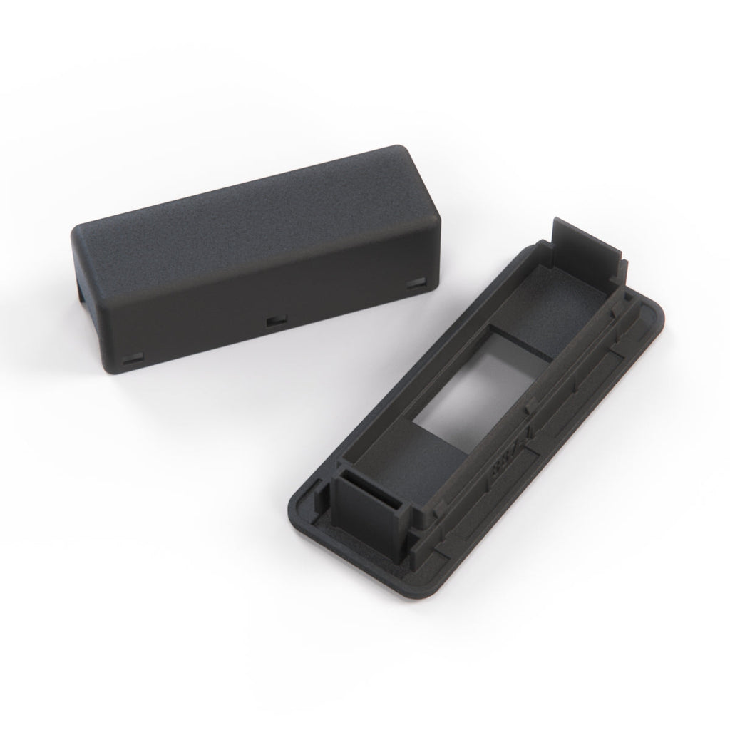 Jaguar XJ6 XJ12 XJ40 Trunk Release Switch Cover Black DBC5028 — view 3