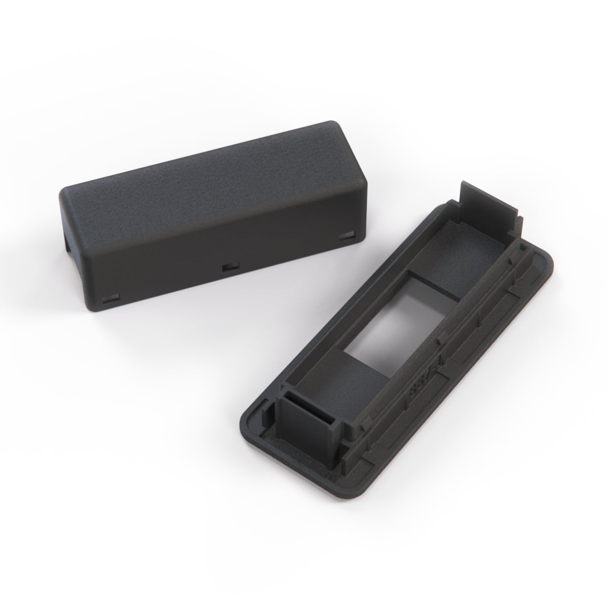 Jaguar XJ6 XJ12 XJ40 Trunk Release Switch Cover Black DBC5028 — view 3
