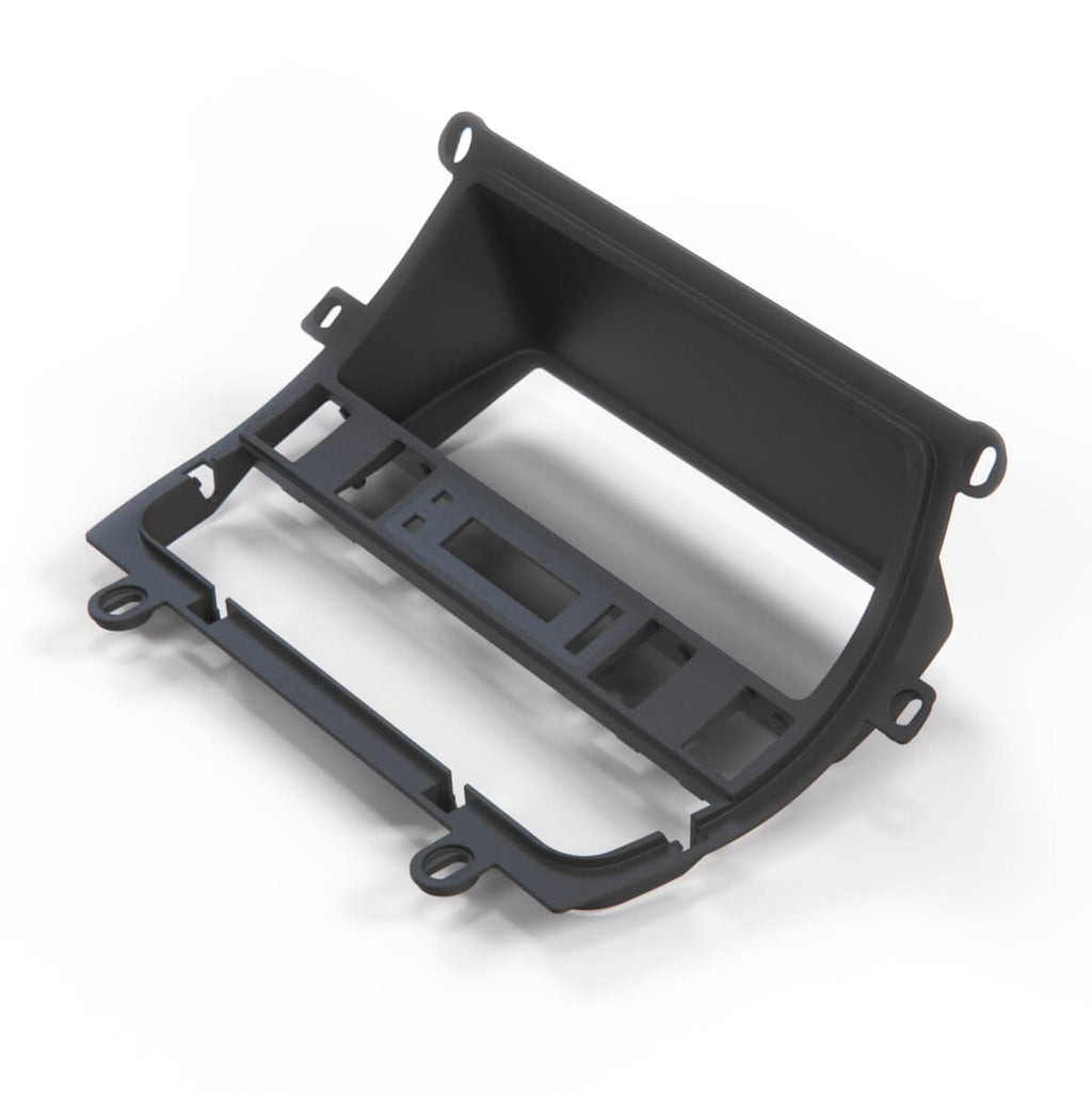 Jaguar XJ6 XJ40 Clock Radio Surround Buttons Console Centre Fascia Black JLM11165 — view 6