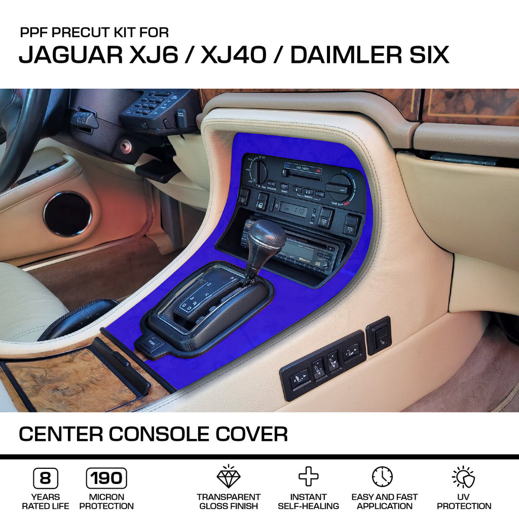 Jaguar XJ6 XJ40 Daimler Six Center Console Protection – PPF Paint Protection Film Precut