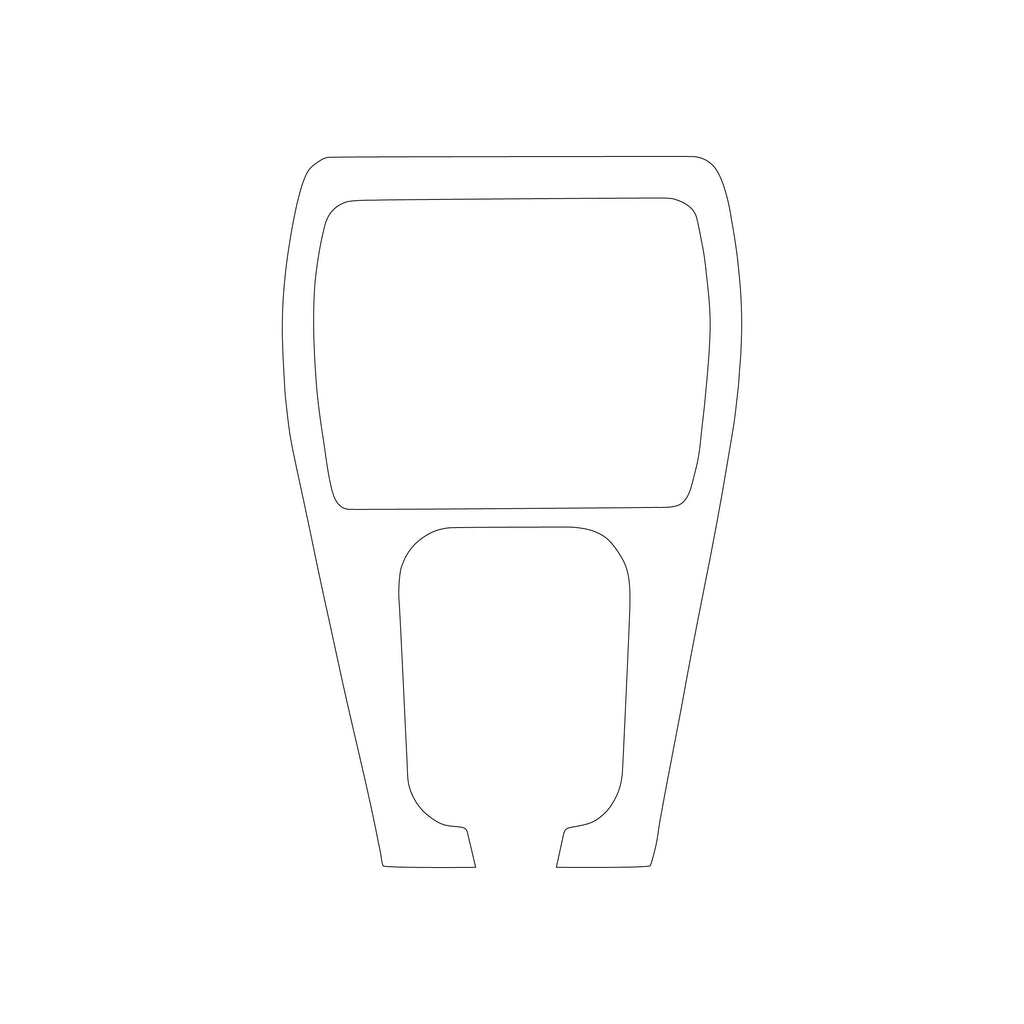 Jaguar XJ6 XJ40 Daimler Six Center Console Protection – PPF Paint Protection Film Precut — view 3