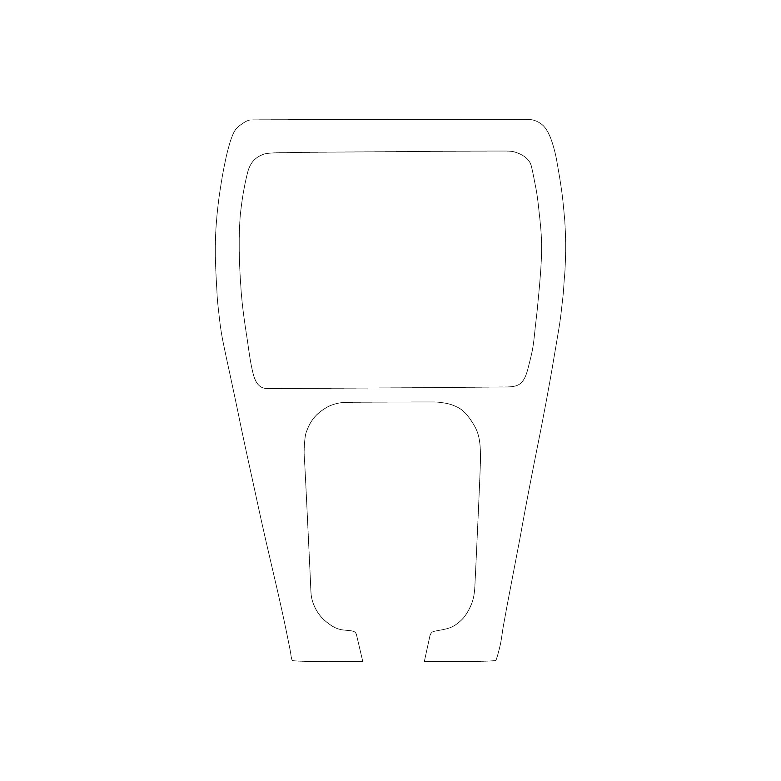 Jaguar XJ6 XJ40 Daimler Six Center Console Protection – PPF Paint Protection Film Precut — view 3