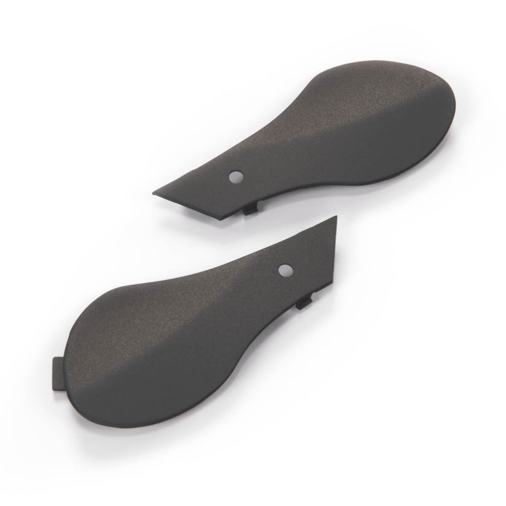 Jaguar XJ6 XJ8 Exterior Mirrors Base Covers HNA3059AA and HNA3059AA — view 2