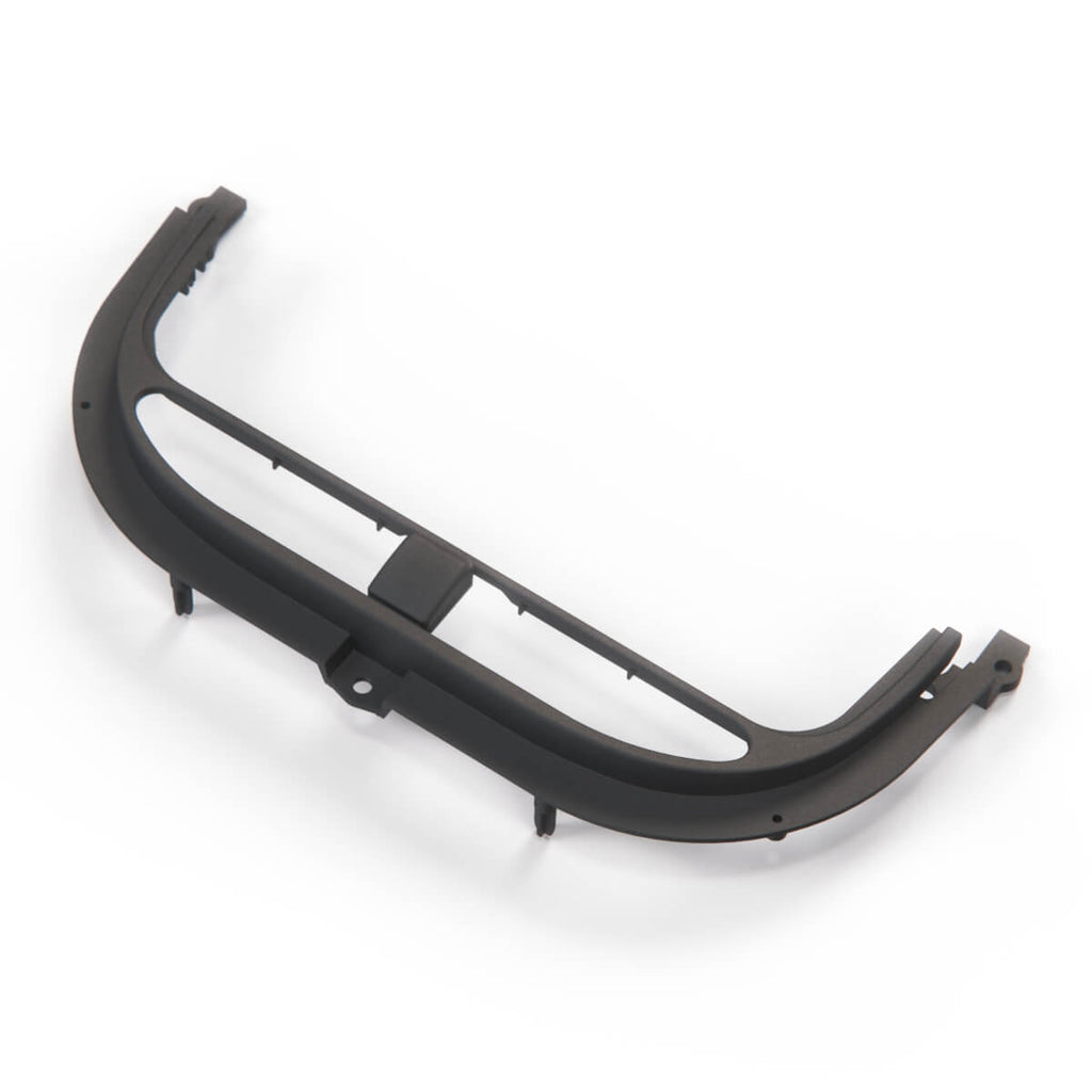Jaguar XJ8 XJR Console Switch Cover Moulding Black LNC6318AB — view 2