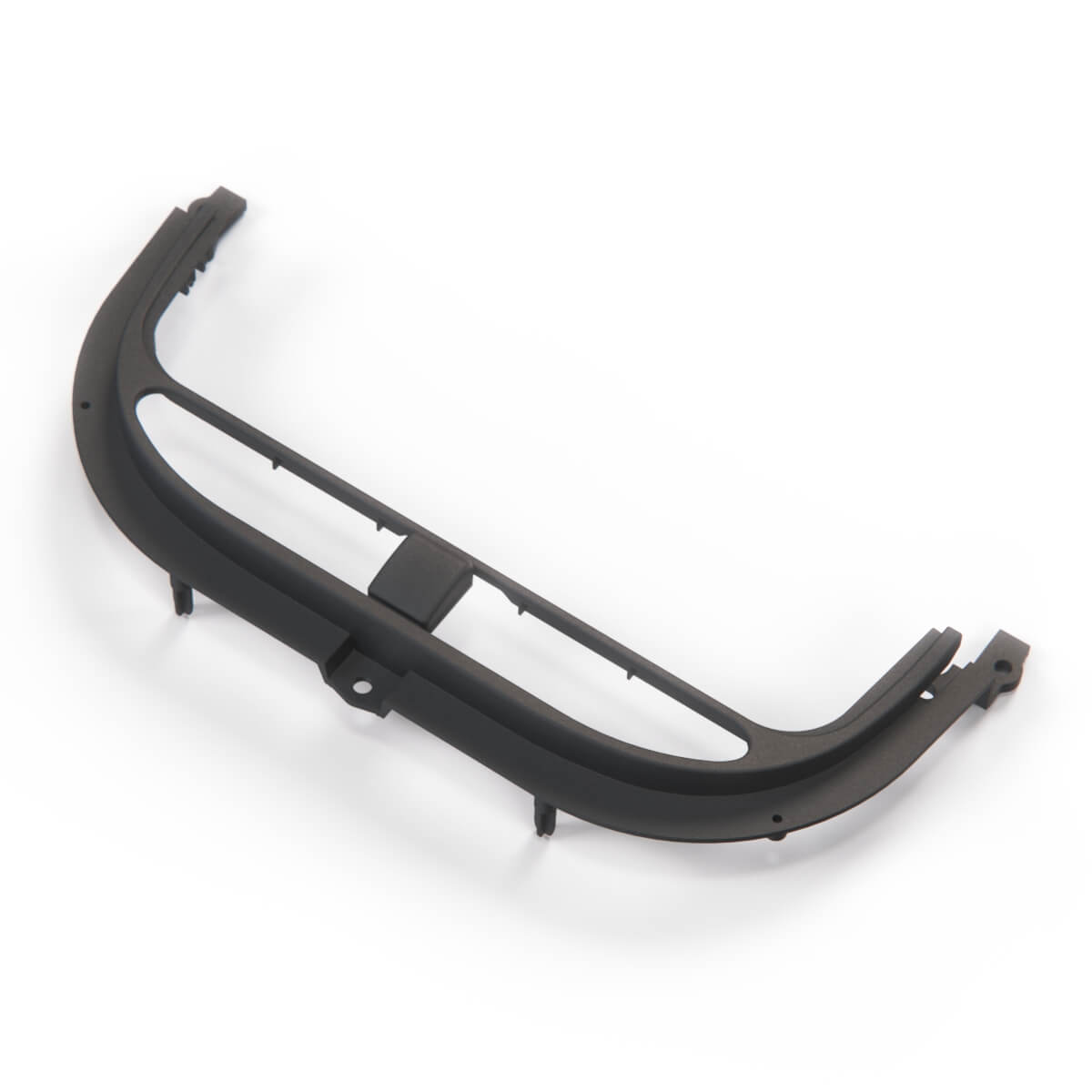 Jaguar XJ8 XJR Console Switch Cover Moulding Black LNC6318AB — view 2