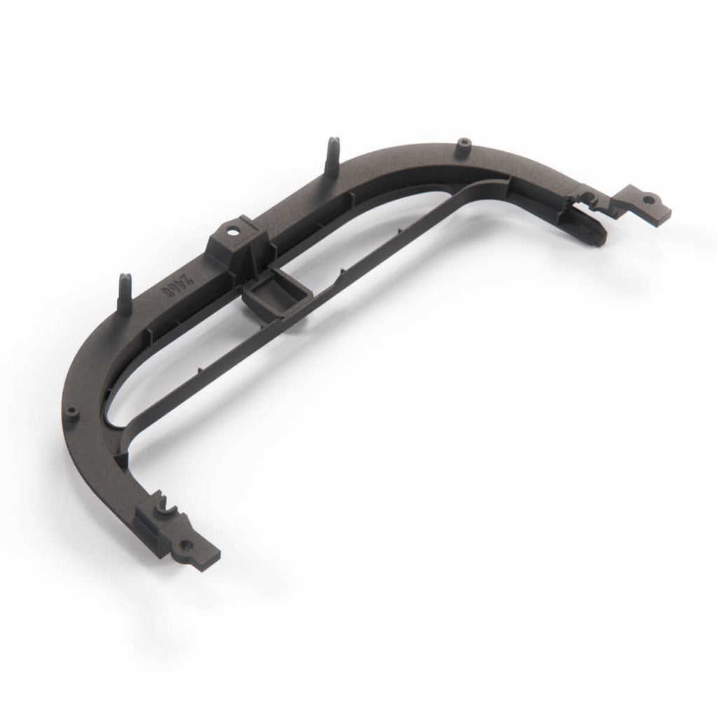 Jaguar XJ8 XJR Console Switch Cover Moulding Black LNC6318AB — view 4