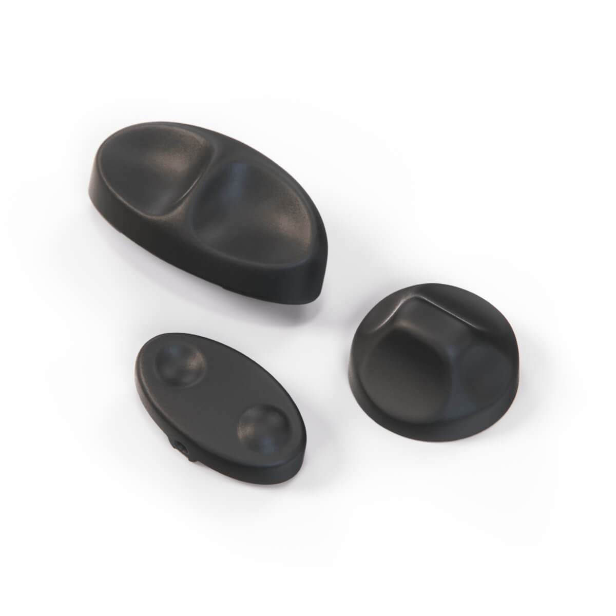 Jaguar XJ8 XJR Seat Power Switch Knobs Set of 3 LNA6072AA LNA6070AA Left or Right
