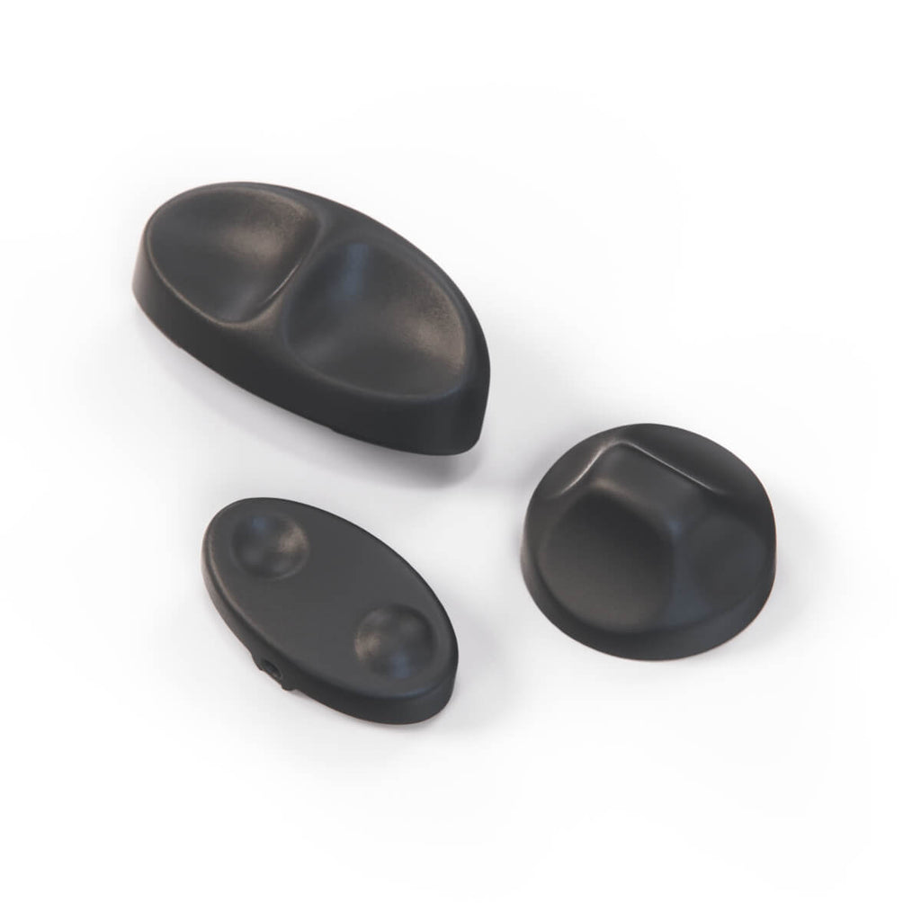 Jaguar XJ8 XJR Seat Power Switch Knobs Set of 3 LNA6072AA LNA6070AA Left or Right — view 3