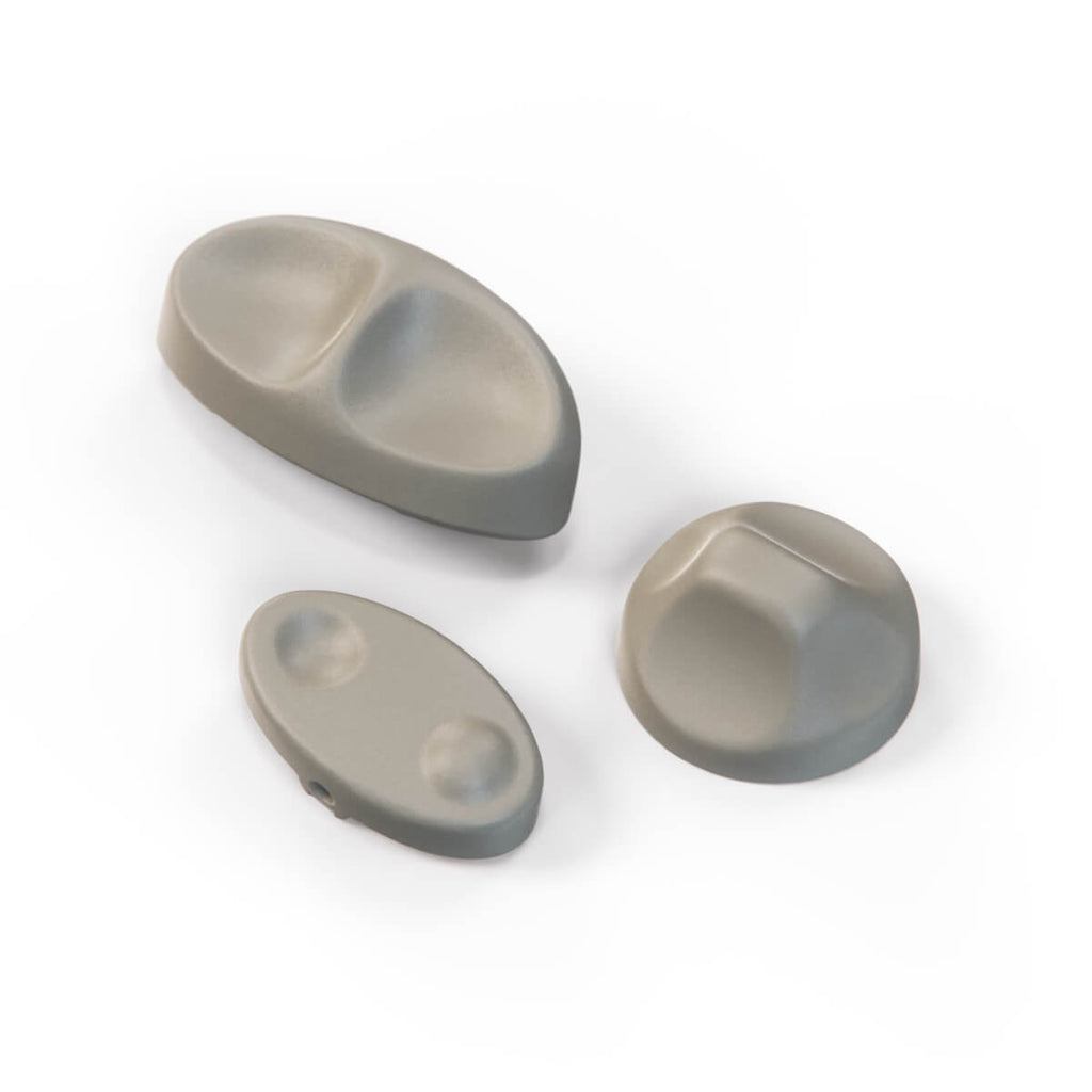 Jaguar XJ8 XJR Seat Power Switch Knobs Set of 3 LNA6072AA LNA6070AA Left or Right — view 8