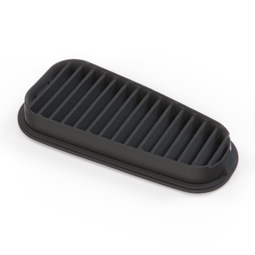 Jaguar XJS Door Jamb Air Extraction Grille Black BBC7743 — view 2