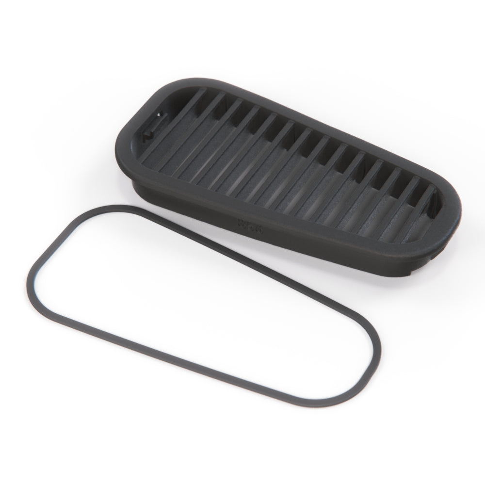 Jaguar XJS Door Jamb Air Extraction Grille Black BBC7743 — view 3