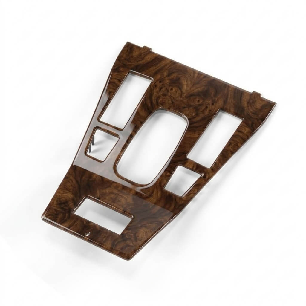 Jaguar XJS Centre Console Shifter Wooden Panel 2 Wood Types — view 2