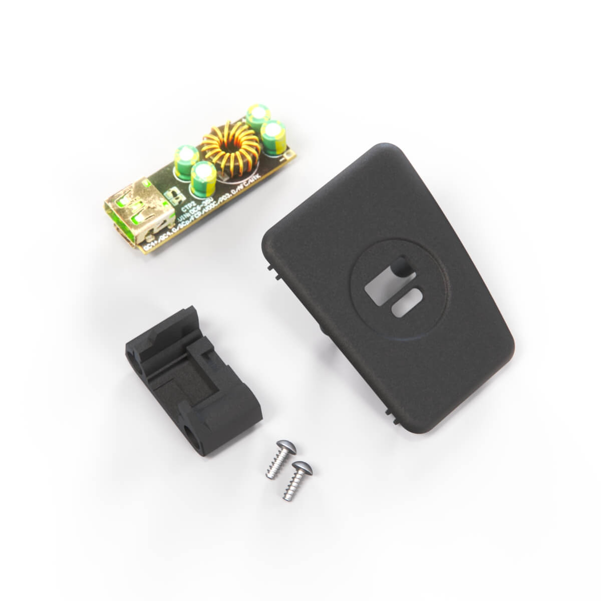 Jaguar XJS Cigar Lighter Bezel Trim with USB Black LHD BEC15272PDA or RHD (BEC15273PDA) — view 3