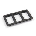 Jaguar XJS Convertible 3 Slot Console Power Window Lift Switch Sunroof Bezel Black BCC2303