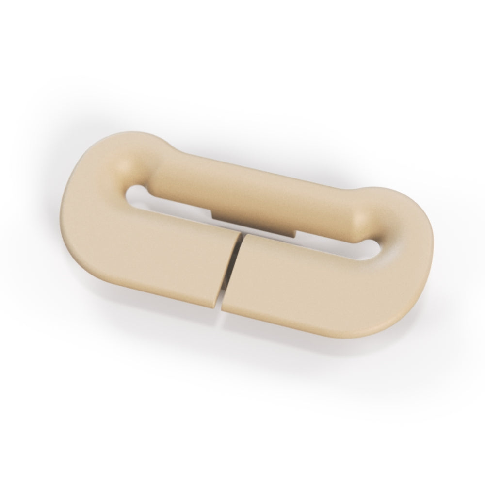Jaguar XJS Convertible Rear Seat Belt Cover Trim — view 6