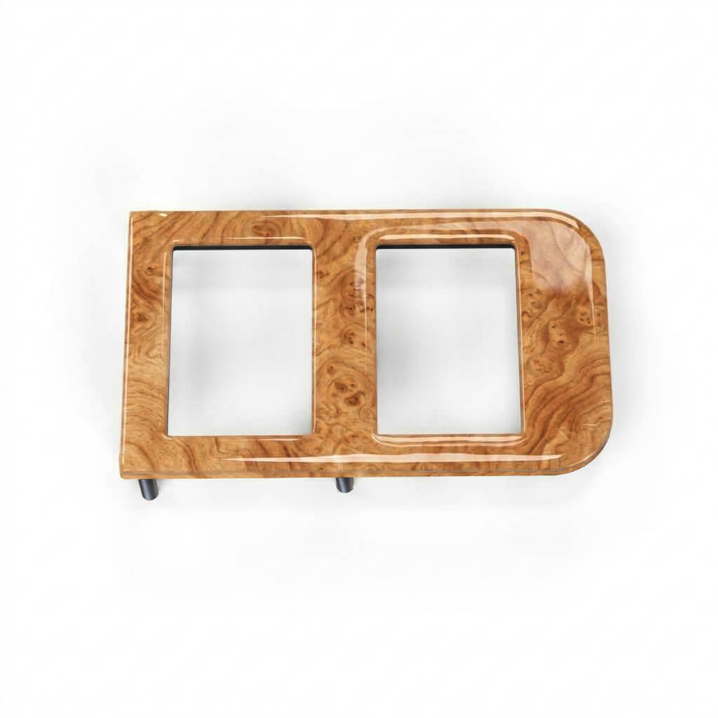 Jaguar XJS Dashboard Switch Surround Wooden Panel 2 Wood Types — view 5