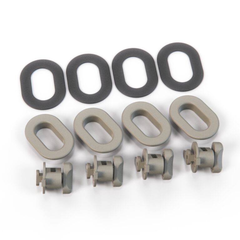 Jaguar XJS XJ6 XJ12 Front Carpet Retainer Hook Set For 2 Carpet All Color GMB9508AA / BEC16239SDC / GMB9509SDC — view 11