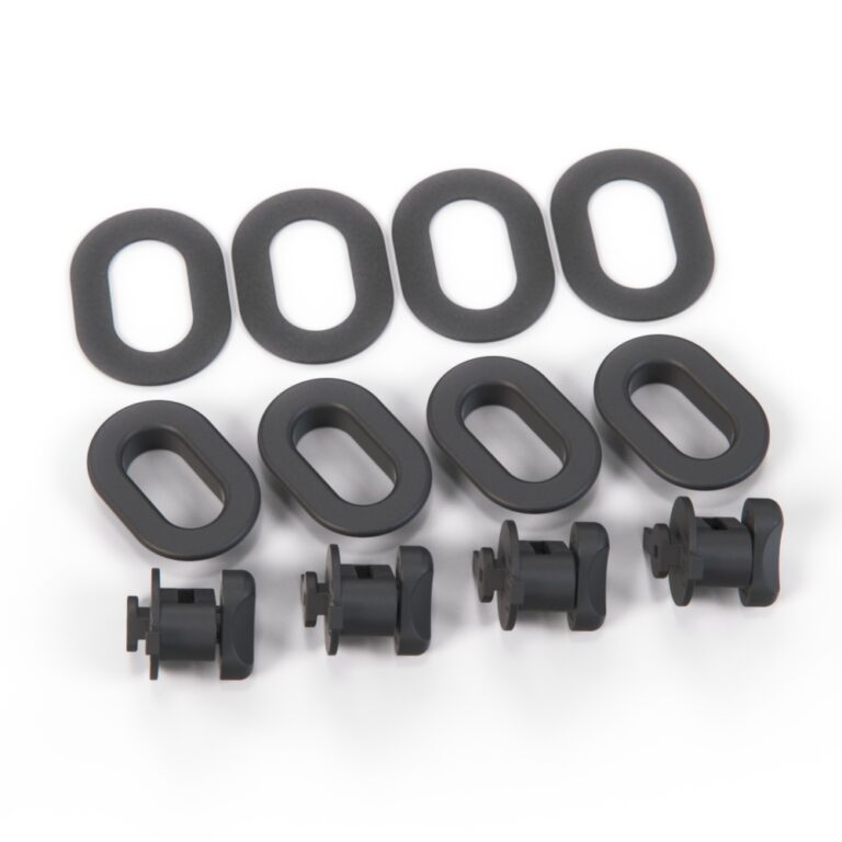 Jaguar XJS XJ6 XJ12 Front Carpet Retainer Hook Set For 2 Carpet All Color GMB9508AA / BEC16239SDC / GMB9509SDC — view 6