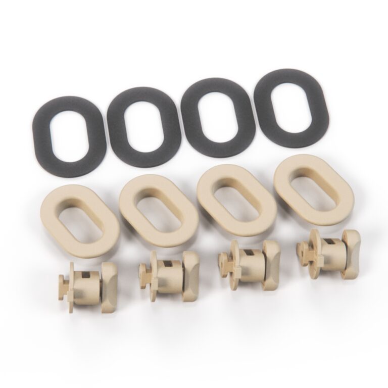 Jaguar XJS XJ6 XJ12 Front Carpet Retainer Hook Set For 2 Carpet All Color GMB9508AA / BEC16239SDC / GMB9509SDC — view 7
