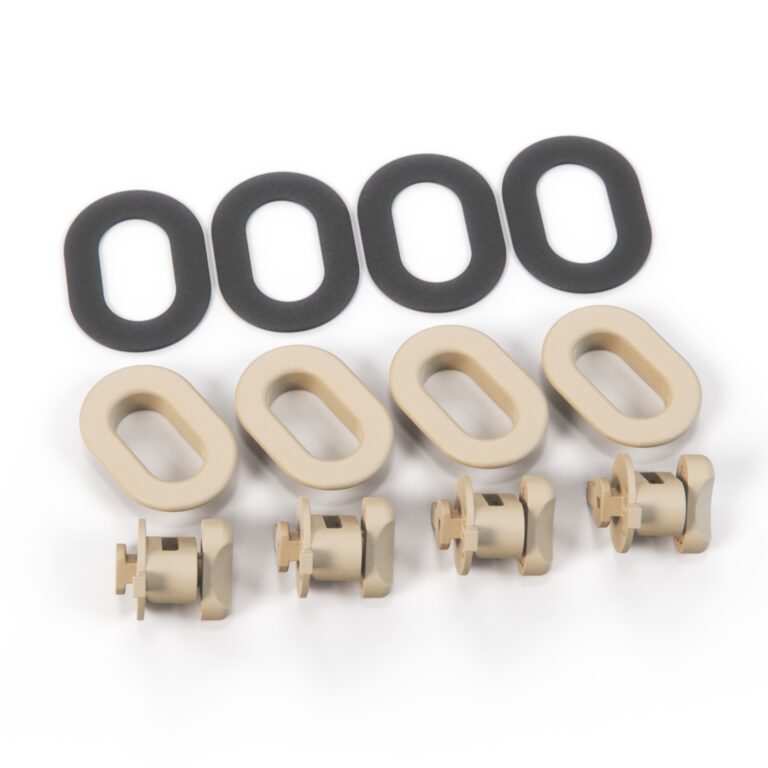 Jaguar XJS XJ6 XJ12 Front Carpet Retainer Hook Set For 2 Carpet All Color GMB9508AA / BEC16239SDC / GMB9509SDC — view 8