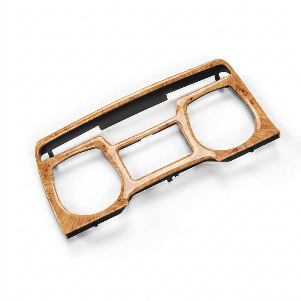 Jaguar XJS Instrument Cluster Surround Wooden Trim 2 Wood Types — view 5