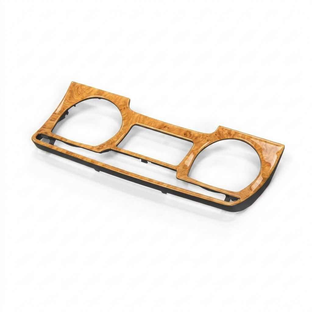 Jaguar XJS Instrument Cluster Surround Wooden Trim 2 Wood Types — view 6