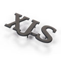 Jaguar XJS Rear Emblem Black BCC3665