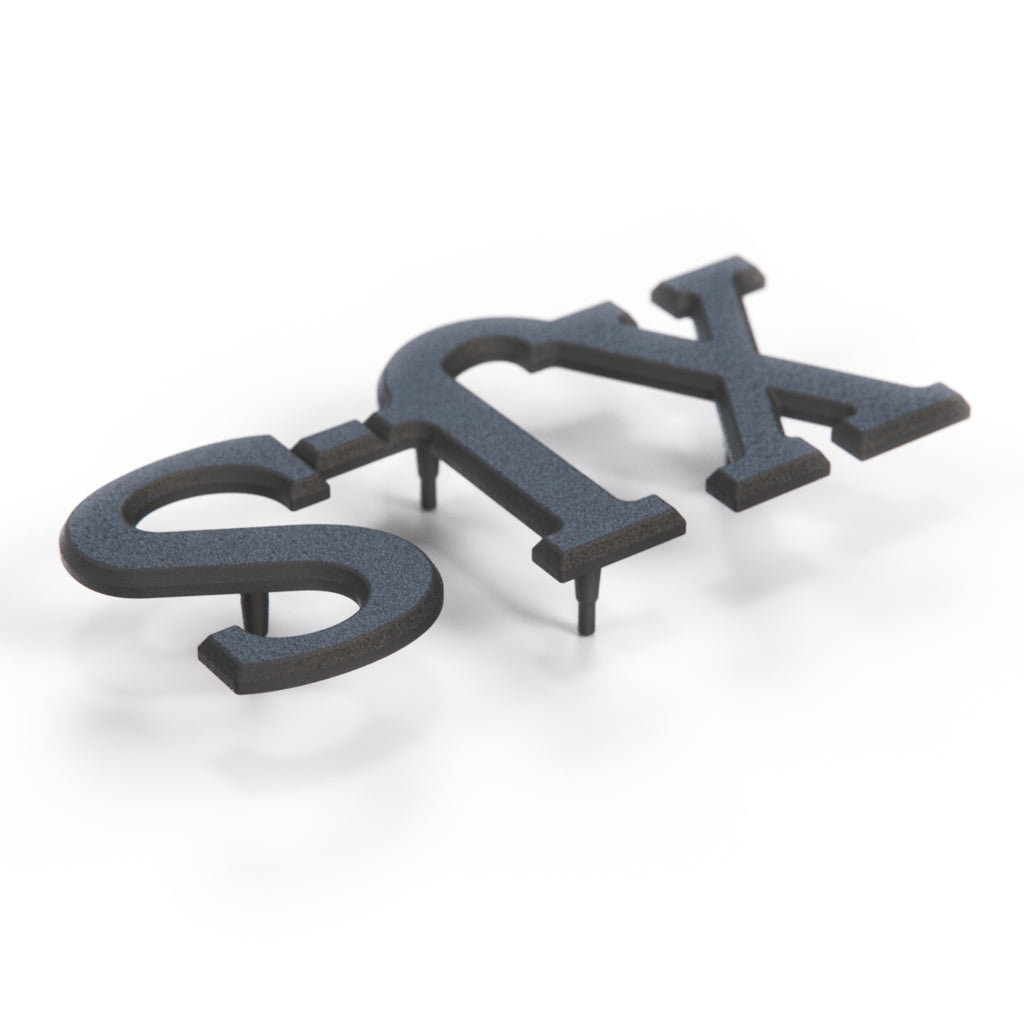 Jaguar XJS Rear Emblem Black BCC3665 — view 2