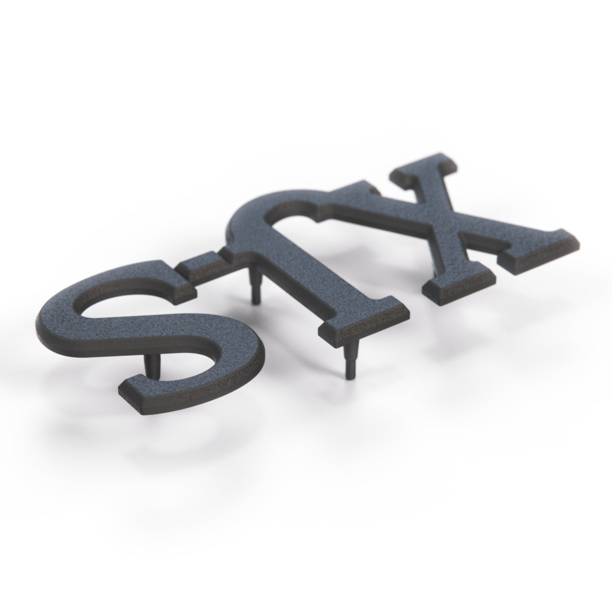 Jaguar XJS Rear Emblem Black BCC3665 — view 2