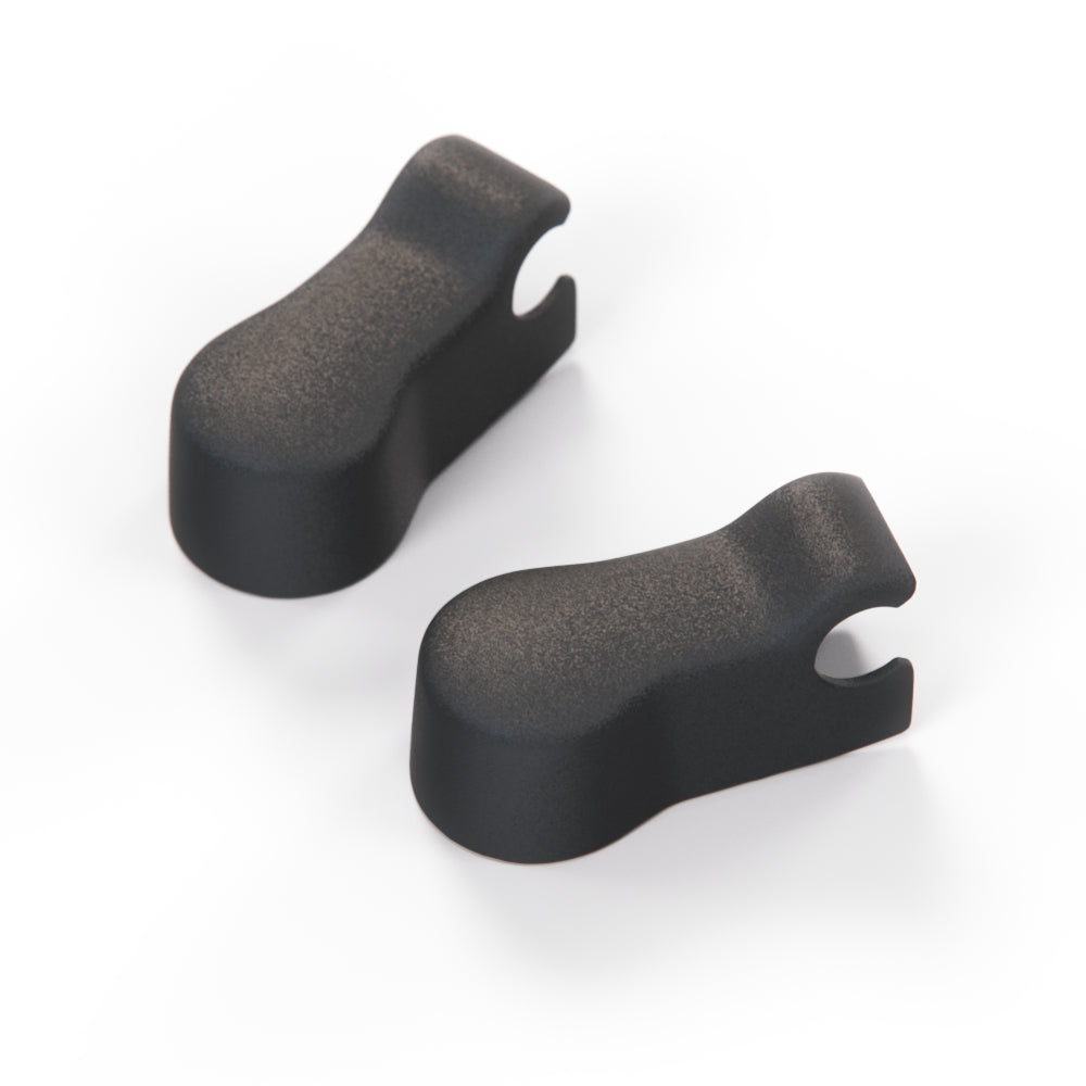 Jaguar XJS Series 3 Wiper Arm Cover Set of 2 Black BAU1124